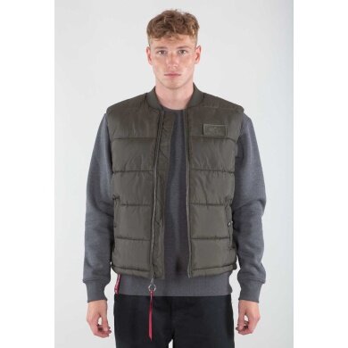 Alpha Industries Puffer Vest LW Olive Green Men