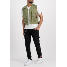 Alpha Industries Military Vest Olive Green Men