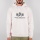 Alpha Industries Hoodie Basic jet stream white/black Men