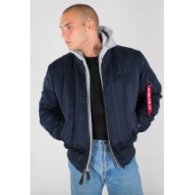 Alpha Industries Flight Jacket MA-1 D-Tec dark blue Men