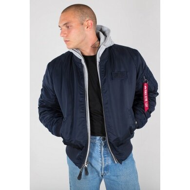 Alpha Industries Flight Jacket MA-1 D-Tec dark blue Men