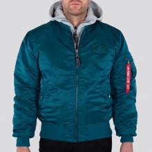 Alpha Industries Pilot Jacket MA-1 D-Tec petrol blue Men