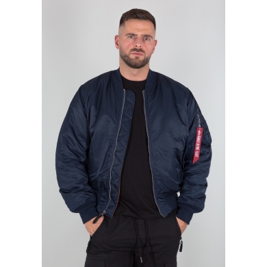 Alpha Industries Flight Jacket MA-1 (Transition Reversible Jacket) dark blue Men