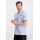 Alpha Industries Polo Contrast (100% Cotton) light blue Men