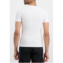 Alpha Industries Tshirt X-Fit Rib T (Cotton) white Men