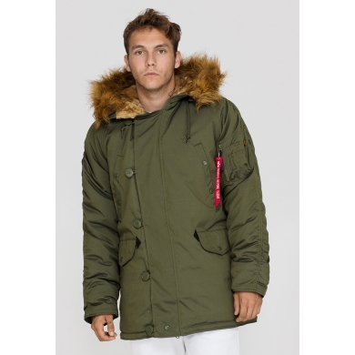 Alpha Industries Winter Jacket Explorer dark green Men