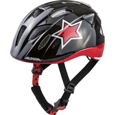 Alpina Bike Helmet Ximo Flash Star black/red/white Kids