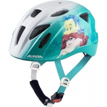 Alpina Bike Helmet Ximo Disney Ariel white/aqua Kids