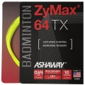 Ashaway Badminton String Zymax 64 TX Yellow 10m Set