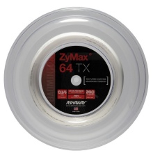 Ashaway Badminton String Zymax 64 TX White 200m Roll