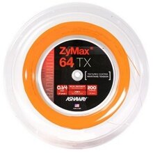 Ashaway Badminton String Zymax 64 TX orange 200m Roll