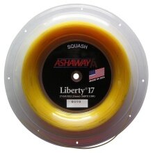 Ashaway Squash String Liberty 17 gold 110m Roll