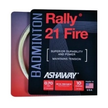 Ashaway Badminton String Rally 21 Fire Natural 10m Set