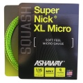 Ashaway Squash String Super Nick XL Micro 1.15mm yellow 10m Set