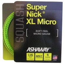 Stringing with Ashaway Super Nick XL Micro yellow