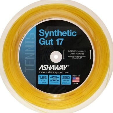 Ashaway Tennis String Synthetic Gut gold 220m Roll