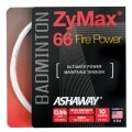 Stringing with Badminton String Ashaway Zymax 66 Fire Power white