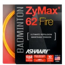 Stringing with Ashaway Zymax 62 Fire orange