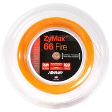 Ashaway Badminton String Zymax 66 Fire orange 200m Roll