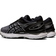 Asics Running Shoes Gel Nimbus 22 (Cushioning, 2E/Wide) black Men