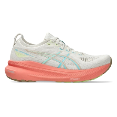 Asics running shoes Gel Kayano 31 (Stability) 2025 bright white ladies