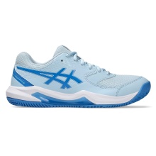 Asics Tennis Shoes Gel Dedicate 8 Clay/Sand Court 2025 Light Blue Ladies