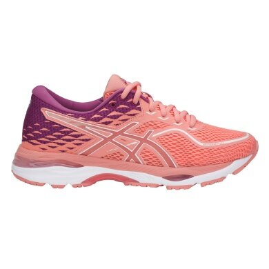 Asics Gel Cumulus 19 (2A/Narrow/Slim) pink Cushioning Running Shoes Women