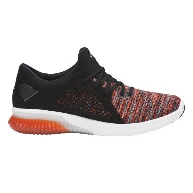 Asics Gel Kenun Knit black/orange Fitness Running Shoes Men