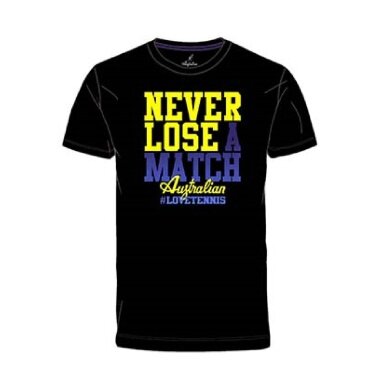 Australian Tshirt Never Lose 2017 black Men