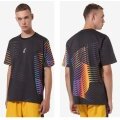 Australian Tennis T-shirt Jersey Chaos (Cotton) black/multicolour Men's