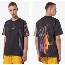 Australian Tennis T-shirt Jersey Chaos (Cotton) black/multicolour Men's