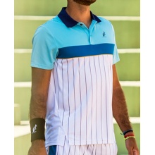 Australian Tennis Polo Ace Stripes #20 white/light blue Men