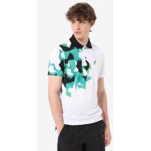 Australian Tennis Polo Ace Printed Camo Jungle White Men