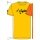 Australian Tennis T-shirt Australian Balls (Cotton) yellow Men's