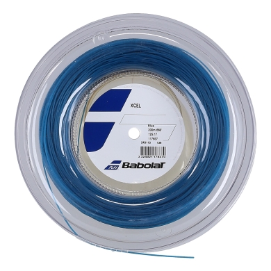 Babolat Tennis String XCel (Arm Protection+Touch) blue 200m Roll