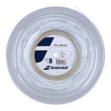 Babolat Tennis String RPM Hurricane (Durability + Spin) White 200m Roll