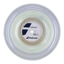 Babolat Tennis String Synthetic Gut White 200 Metre Roll