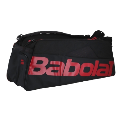 Babolat Badminton Racket Bag Cross Pro (Racket Bag, 2 Main Compartments) black 10-piece