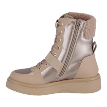 Bagatt Winter Boots Catania with Side Zipper Beige-Brown Women