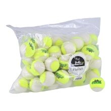 Balls Unlimited Tennis Balls Code Green (pressureless) yellow/white 60 pack