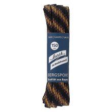 Barth Shoelaces Mountain Sports half-round yellow/red/black/grey 150cm