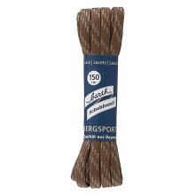 Barth Shoelaces Mountain Sports half-round beige/brown 150cm