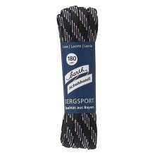 Barth Shoelaces Mountain Sports half-round purple/black/grey 180cm