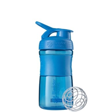 BlenderBottle Sports Mixer Grip 590ml cyan blue