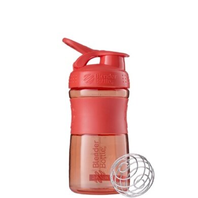 BlenderBottle Sports Mixer Grip 590ml coral