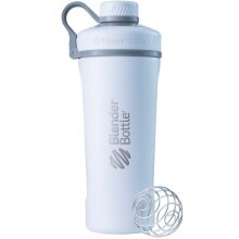 BlenderBottle Drinking Bottle Radian Thermo Stainless Steel (robust, double-walled insulation) 770ml white