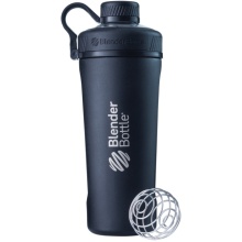 BlenderBottle Drinking Bottle Radian Thermo Stainless Steel (robust, double-walled insulation) 770ml black