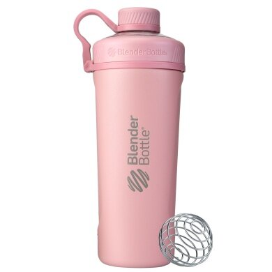 BlenderBottle Drinking Bottle Radian Thermo Stainless Steel (robust, double-walled insulation) 770ml pink