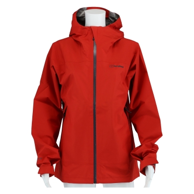 Berghaus Paclite Dynak PZ Waterproof Jacket (Gore-Tex 2-Layer) Red Ladies