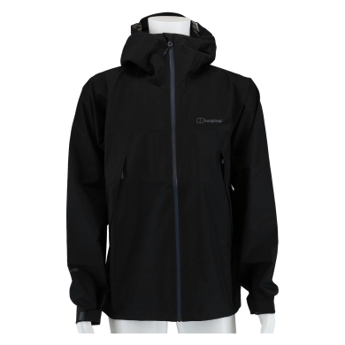 Berghaus Paclite Dynak PZ Rain Jacket (Gore-Tex 2-Layer, Waterproof) Black Men's